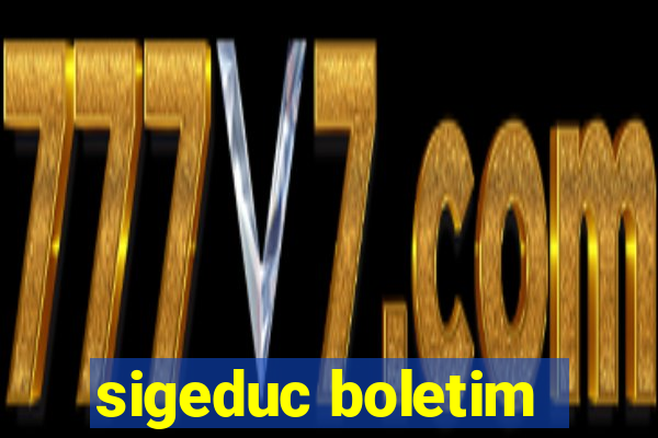 sigeduc boletim